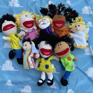 Set of 8 Kids Puppets  Oriental Trading